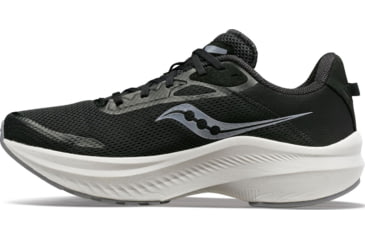 Image of Saucony Axon 3 Shoes - Mens, Black/White, 14, Medium, S20826-05-001-M-14