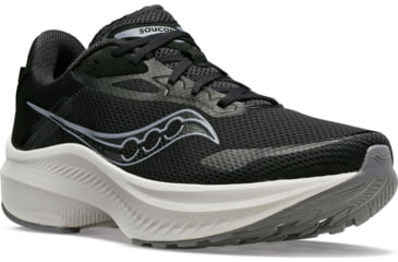 Image of Saucony Axon 3 Shoes - Mens, Black/White, 14, Medium, S20826-05-001-M-14