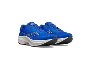 Image of Saucony Axon 3 Shoes - Mens, Cobalt/Silver, 9, Medium, S20826-107-400-M-9