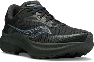 Image of Saucony Axon 3 Shoes - Mens, Triple Black, 11, Medium, S20826-12-001-M-11