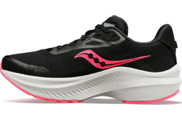 Image of Saucony Axon 3 Shoes - Womens, Black/Vizi Pink, 9, Medium, S10826-05-001-M-9