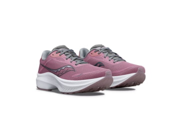 Image of Saucony Axon 3 Shoes - Womens, Orchid/Cinder, 9, Medium, S10826-105-650-M-9