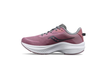 Image of Saucony Axon 3 Shoes - Womens, Orchid/Cinder, 9, Medium, S10826-105-650-M-9