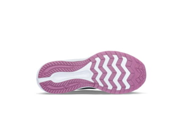 Image of Saucony Cohesion 17 Shoes - Womens, Black/Orchid, 10, Wide, S10944-100-001-W-10