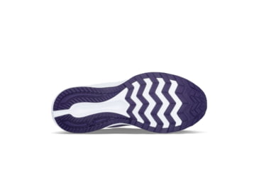 Image of Saucony Cohesion 17 Shoes - Womens, Lupine/Vizired, 9, Medium, S10943-104-500-M-9