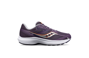 Image of Saucony Cohesion 17 Shoes - Womens, Lupine/Vizired, 9, Medium, S10943-104-500-M-9