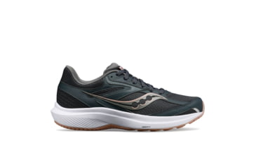 Image of Saucony Cohesion 17 Shoes - Womens, Shadow/Lotus, 10.5, Wide, S10944-101-010-W-10.5