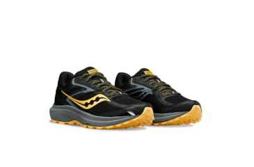 Image of Saucony Cohesion TR17 Trail Shoes - Womens, Black/Flax, 9.5, Medium, S10945-100-001-M-9.5