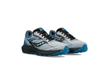 Image of Saucony Cohesion TR17 Trail Shoes - Womens, Granite/Breeze, 9, Medium, S10945-101-020-M-9