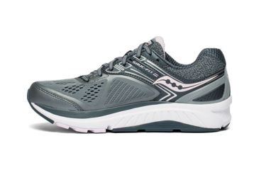 Image of Saucony Echelon 7 Road Running Shoe - Womens, Slate/Pink, Medium, 5, S10468-1-Medium-5