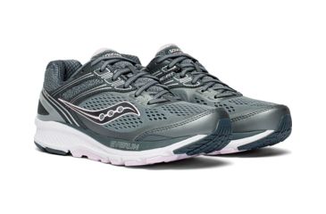 Image of Saucony Echelon 7 Road Running Shoe - Womens, Slate/Pink, Medium, 5, S10468-1-Medium-5