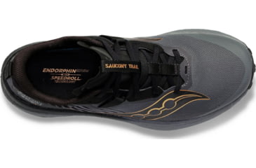 Image of Saucony Endorphin Edge Trail Shoes - Mens, Black/Goldstk, 13, Medium, S20773-10-001-M-130