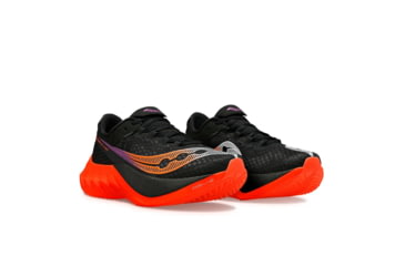 Image of Saucony Endorphin Pro 4 Shoes - Womens, Black/Vizired, 6.5, Medium, S10939-127-001-M-6.5