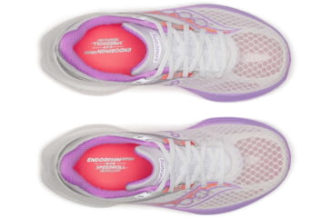 Image of Saucony Endorphin Speed 5 - Womens, White/Crocus, 10, S11007-340-M-10