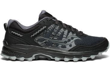 Image of Saucony Excursion Tr12 Trail Running Shoes - Mens, Black/Black, 10.5 US, S20451-2-10.5 US