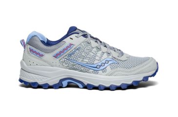 Image of Saucony Excursion Tr12 Trail Running Shoes - Womens, Grey/Blue, 6.5 US, S10451-1-6.5 US