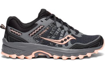 Image of Saucony Excursion Tr12 Trail Running Shoes - Womens, Grey/Peach, 7 US, S10451-2-7 US