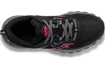 Image of Saucony Excursion TR16 Trail Shoes - Womens, Black/Fuchia, 5.5, Wide, S10745-10-001-W-55