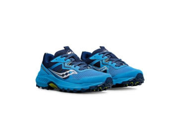 Image of Saucony Excursion TR16 Trail Shoes - Womens, Breeze/Navy, 11.5, Medium, S10744-101-400-M-11.5