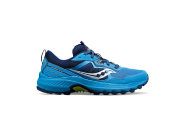 Image of Saucony Excursion TR16 Trail Shoes - Womens, Breeze/Navy, 11.5, Medium, S10744-101-400-M-11.5