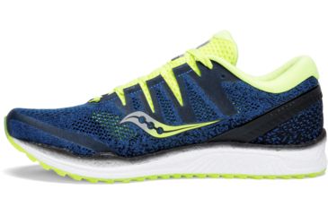 Image of Saucony Freedom Iso 2 Road Running Shoes - Mens, Blue/Citron, 9.5 US, S20440-3-9.5 US