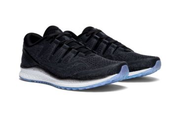 Image of Saucony Freedom Iso 2 Road Running Shoes - Womens, Black, 6 US S10440-1-6  US