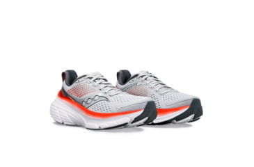 Image of Saucony Guide 17 Shoes - Womens, Cloud/Cayenne, 10, Medium, S10936-212-020-M-10