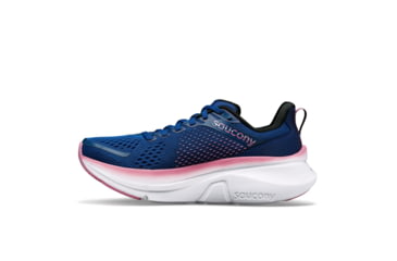 Image of Saucony Guide 17 Shoes - Womens, Navy/Orchid, 6.5, Wide, S10937-106-410-W-6.5