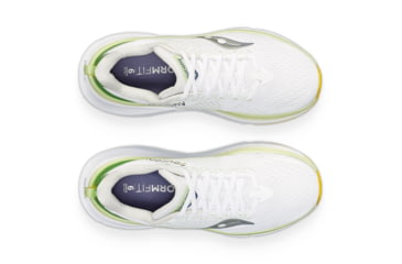 Image of Saucony Guide 17 Shoes - Womens, White/Fern, 11.5, Medium, S10936-110-100-M-11.5