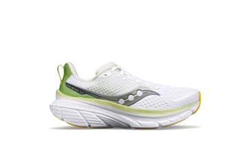 Image of Saucony Guide 17 Shoes - Womens, White/Fern, 11.5, Medium, S10936-110-100-M-11.5