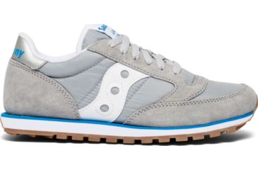 Image of Saucony Jazz Low Pro Casual Shoes - Womens, Grey/Grey/Blue, Medium, 7, S1866-272-7
