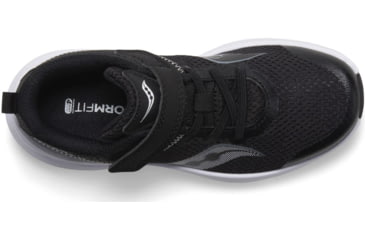 Image of Saucony Kinvara 14 A/C Sneakers - Kids, Black/Grey, 7, Wide, SK267270-W-7