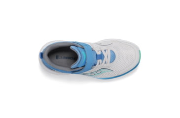 Image of Saucony Kinvara 14 A/C Sneakers - Kids, Grey/Blue, 4.5, Medium, SK167463-M-4.5
