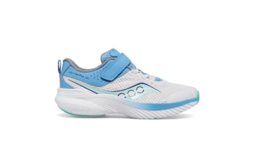 Image of Saucony Kinvara 14 A/C Sneakers - Kids, Grey/Blue, 4.5, Medium, SK167463-M-4.5