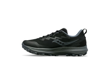 Image of Saucony Peregrine 14 GTX Trail Shoes - Womens, Black/Carbon, 12, Medium, S10918-100-001-M-12