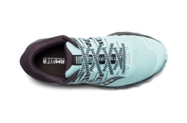 Image of Saucony Peregrine ISO Running Shoes - Womens, Aqua/Grey, 5, S10483-2-5