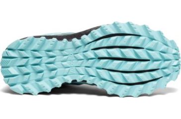 Image of Saucony Peregrine ISO Trail Running Shoes - Womens, Aqua/Grey, Medium, 7.5, S10483-2-7.5