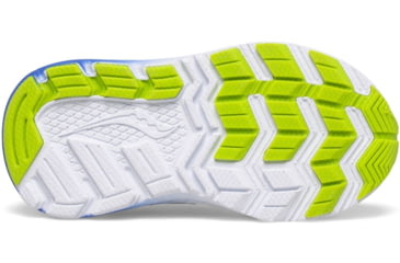 Image of Saucony Ride 10 JR Sneakers - Kids, Navy/Green, 10, Wide, SL266043-W-100