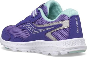 Image of Saucony Ride 10 JR Sneakers - Kids, Purple, 11, Wide, SL166287-W-110