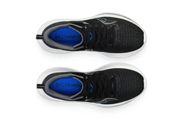 Image of Saucony Ride 17 Shoes - Womens, Black/White, 10, Wide, S10925-100-001-W-10