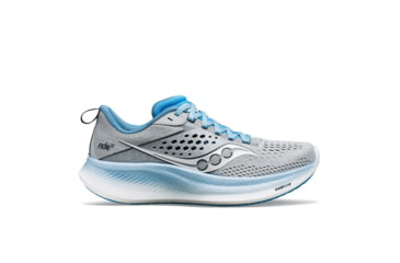 Image of Saucony Ride 17 Shoes - Womens, Cloud/Breeze, 10, Medium, S10924-118-026-M-10