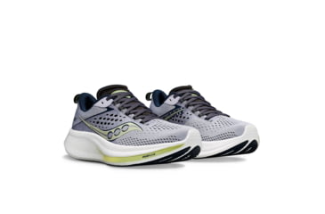 Image of Saucony Ride 17 Shoes - Womens, Iris/Navy, 10.5, Medium, S10924-110-535-M-10.5
