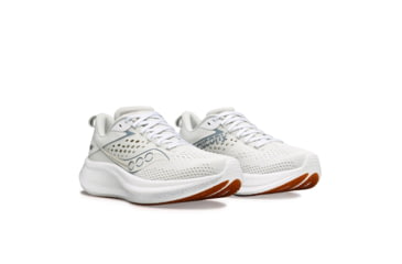 Image of Saucony Ride 17 Shoes - Womens, Pearl/Gum, 9, Medium, S10924-102-100-M-9