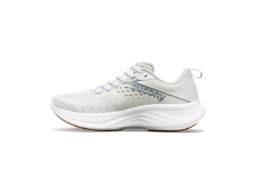 Image of Saucony Ride 17 Shoes - Womens, Pearl/Gum, 9, Medium, S10924-102-100-M-9