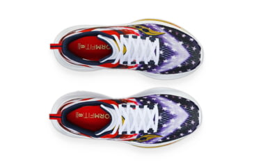 Image of Saucony Ride 17 Shoes - Womens, Stars/Stripes, 5, Medium, S10924-76-399-M-5
