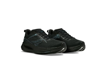 Image of Saucony Ride 17 Shoes - Womens, Triple Black, 7.5, Medium, S10924-101-001-M-7.5