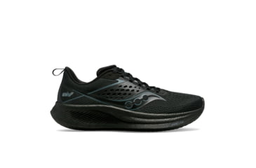 Image of Saucony Ride 17 Shoes - Womens, Triple Black, 7.5, Medium, S10924-101-001-M-7.5