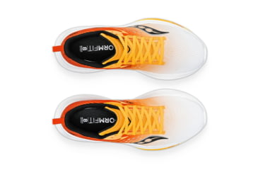 Image of Saucony Ride 17 Shoes - Womens, White/Flax, 6, Medium, S10924-138-100-M-6