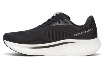 Image of Saucony Ride 18 - Mens, Black/White, 10, S21000-100-M-10