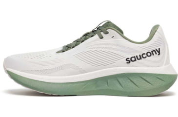 Image of Saucony Ride 18 - Mens, White/Olivine, 12, S21000-138-M-12